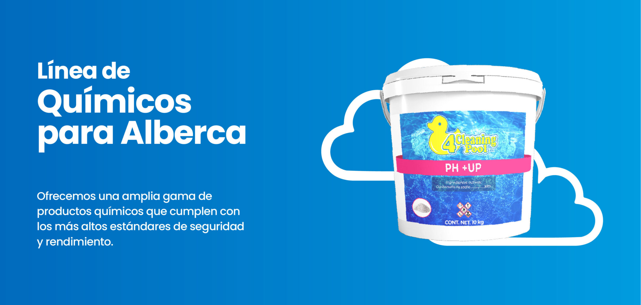 Banner Quimicos para Alberca
